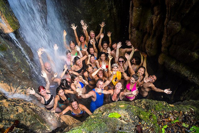 Blue Osa Yoga Teacher Training Costa Rica waterfall